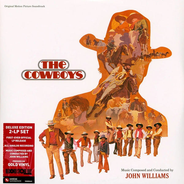 John Williams - OST - The Cowboys (Ltd. Edition) (Gold Vinyl 2LP - RSD Black Friday 2022)