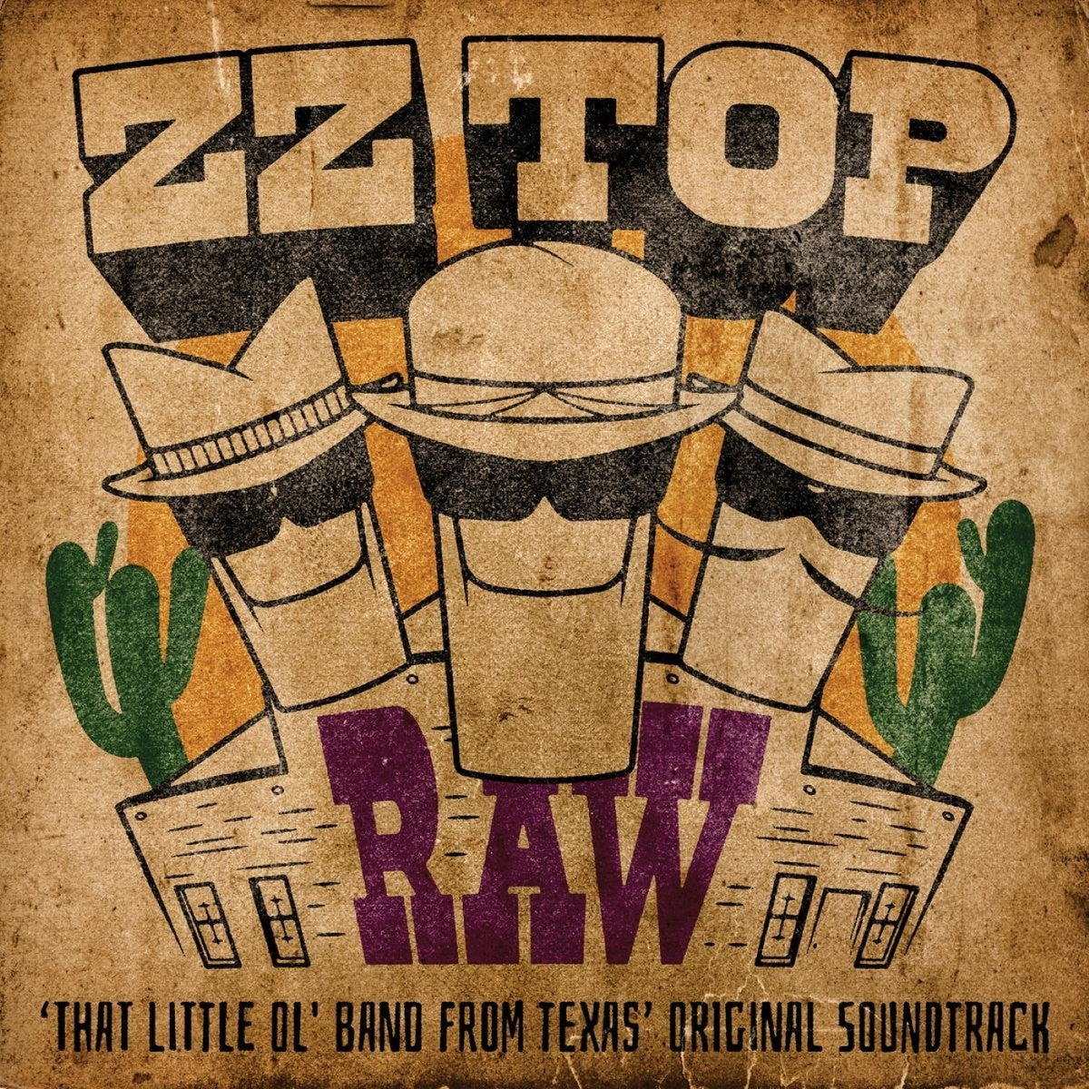 OST/ZZ Top RAW ('That Little Ol' Band From Texas') Vinyl 427034