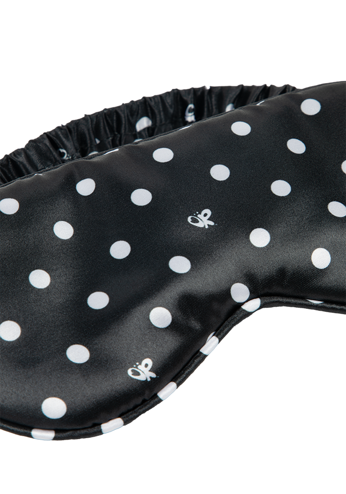 Olivia Rodrigo Black Polka Dot OR Pajama + Sleepmask Set Pyjama 429438