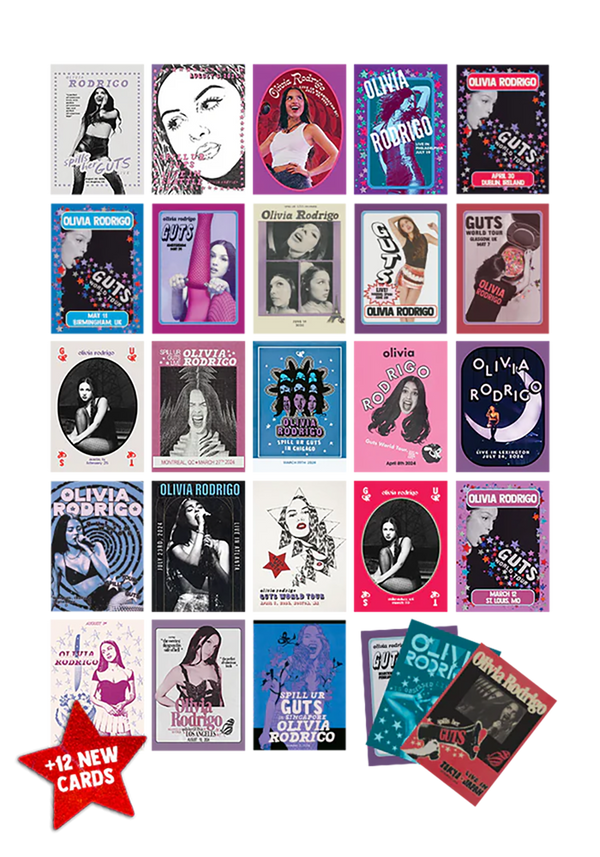 Olivia Rodrigo - Olivia Rodrigo GUTS Trading Card Pack (Accessoires)
