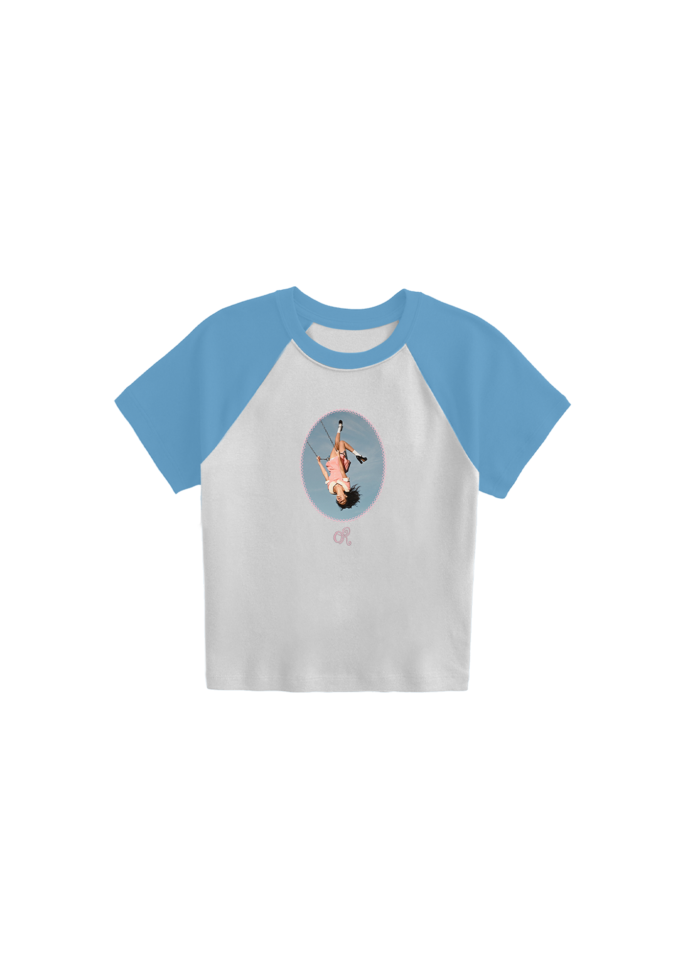 Olivia Rodrigo album cover stitched women's baby cropped raglan cropped T-Shirt 440685