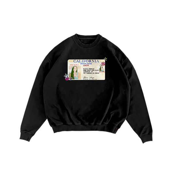 Olivia Rodrigo - drivers license 5 year anniversary crewneck (Sweater)