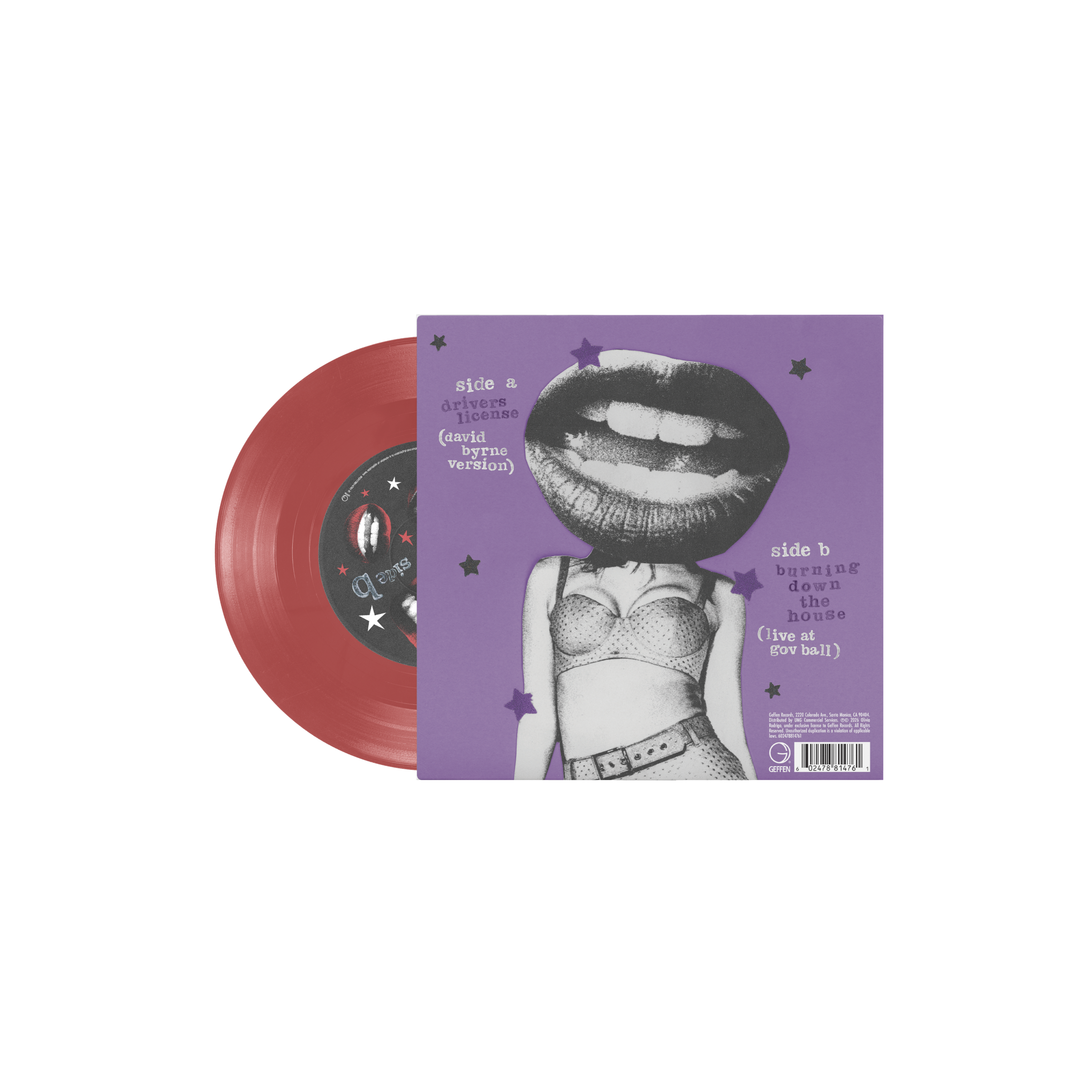 Olivia Rodrigo drivers license / burning down the house 7" Vinyl 7" Vinyl 433043