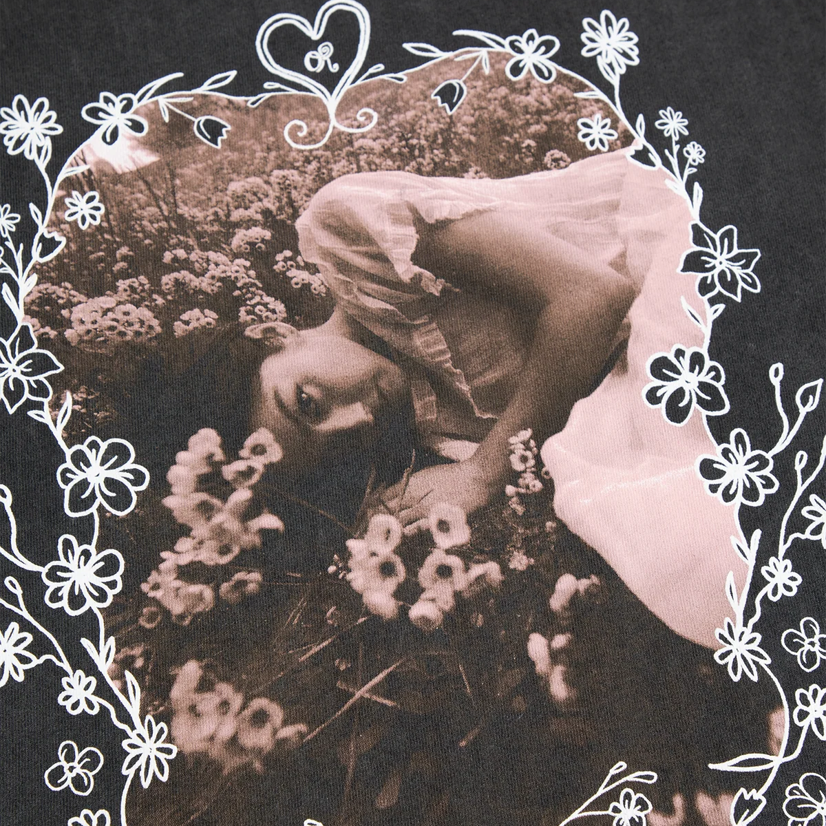 Olivia Rodrigo floral photo t-shirt T-Shirt 449904