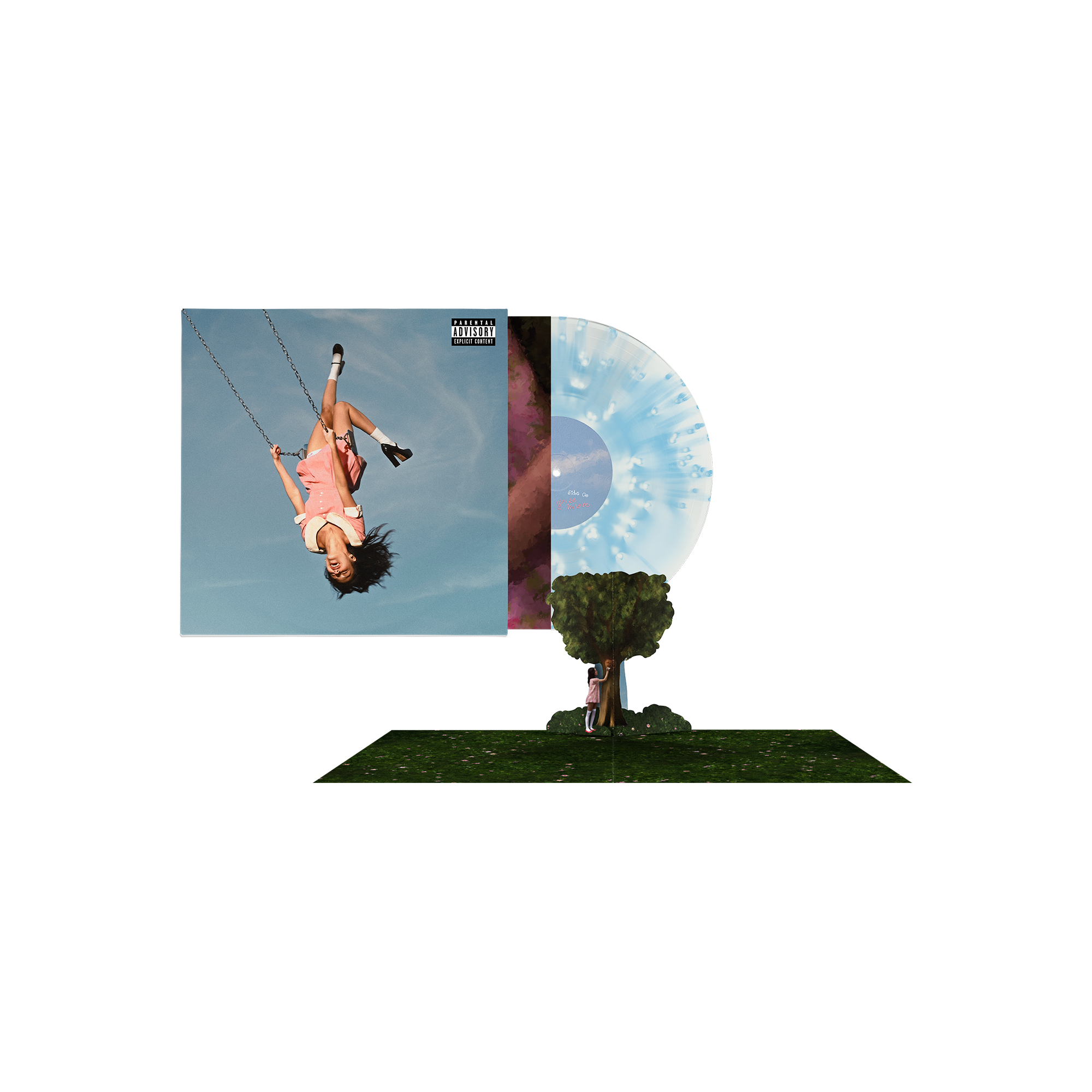 Olivia Rodrigo you seem pretty sad for a girl so in love - exclusive 'static lover' pop-up blue vinyl exclusive 'static lover' pop-up blue vinyl 440777