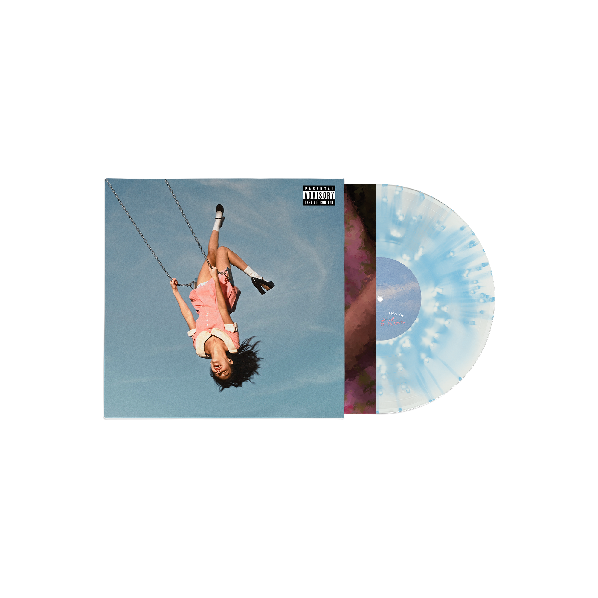 Olivia Rodrigo you seem pretty sad for a girl so in love - exclusive 'static lover' pop-up blue vinyl exclusive 'static lover' pop-up blue vinyl 440781