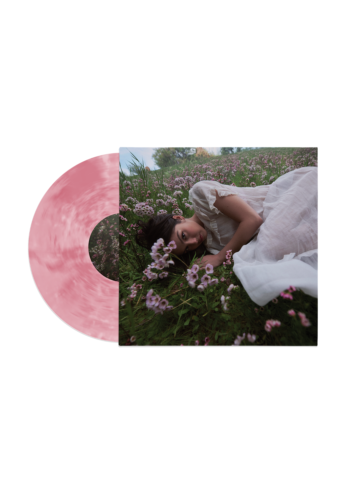 Olivia Rodrigo you seem pretty sad for a girl so in love - 'feminine intuition' lenticular cover pink vinyl lenticular lp 448500