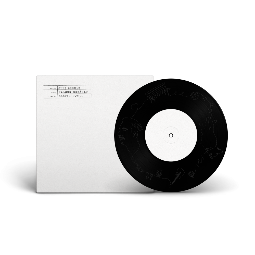 Olli Schulz Falsch erzählt 7" Single mit Etching 343084