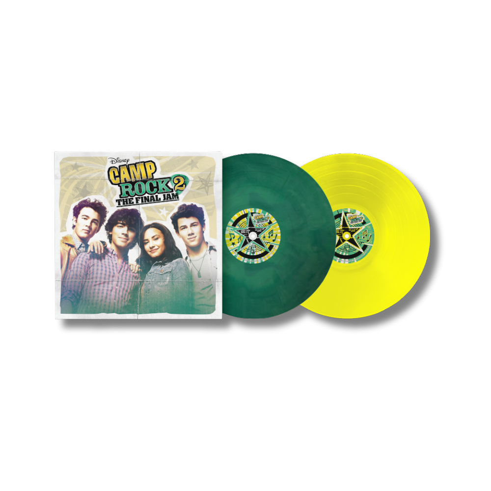 Original Soundtrack Camp Rock 2: The Final Jam  Forest Pine Green / Sunburst Yellow Vinyl 2LP 444301