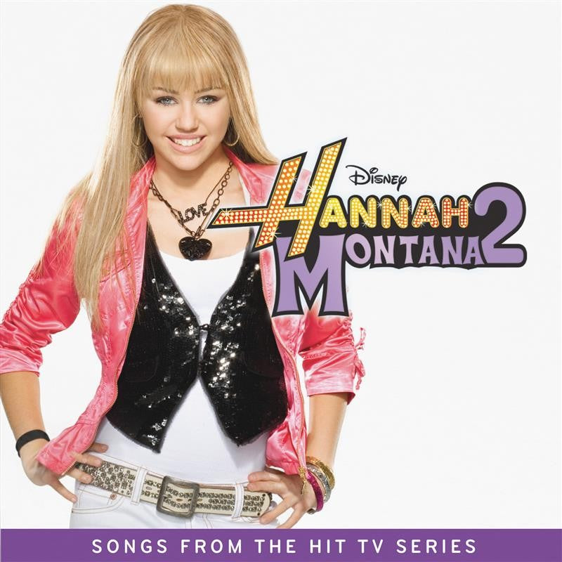 Original Soundtrack Hannah Montana 2 1LP Stylized Black And White Vinyl 437463