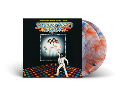 Original Soundtrack Saturday Night Fever Limited Red, Orange & Blue Marble Colour Vinyl 2LP 394605