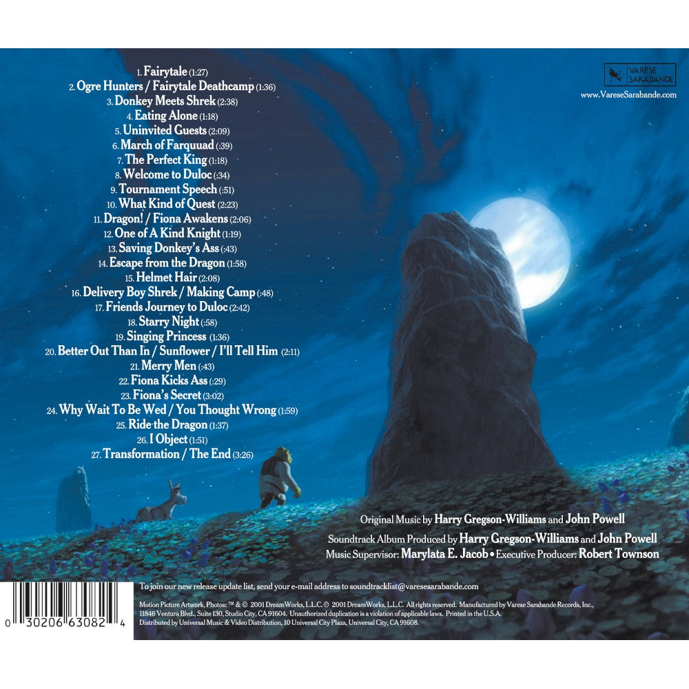 Original Soundtrack & John Powell Shrek - Original Motion Picture Score (25th Anniversary) CD 449818