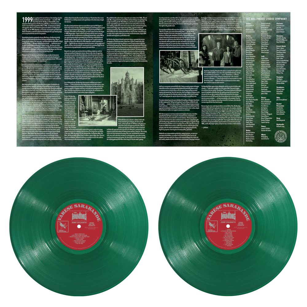 Original Soundtrack The Haunting - Original Motion Picture Soundtrack  2LP - Deluxe Green Vinyl 376750