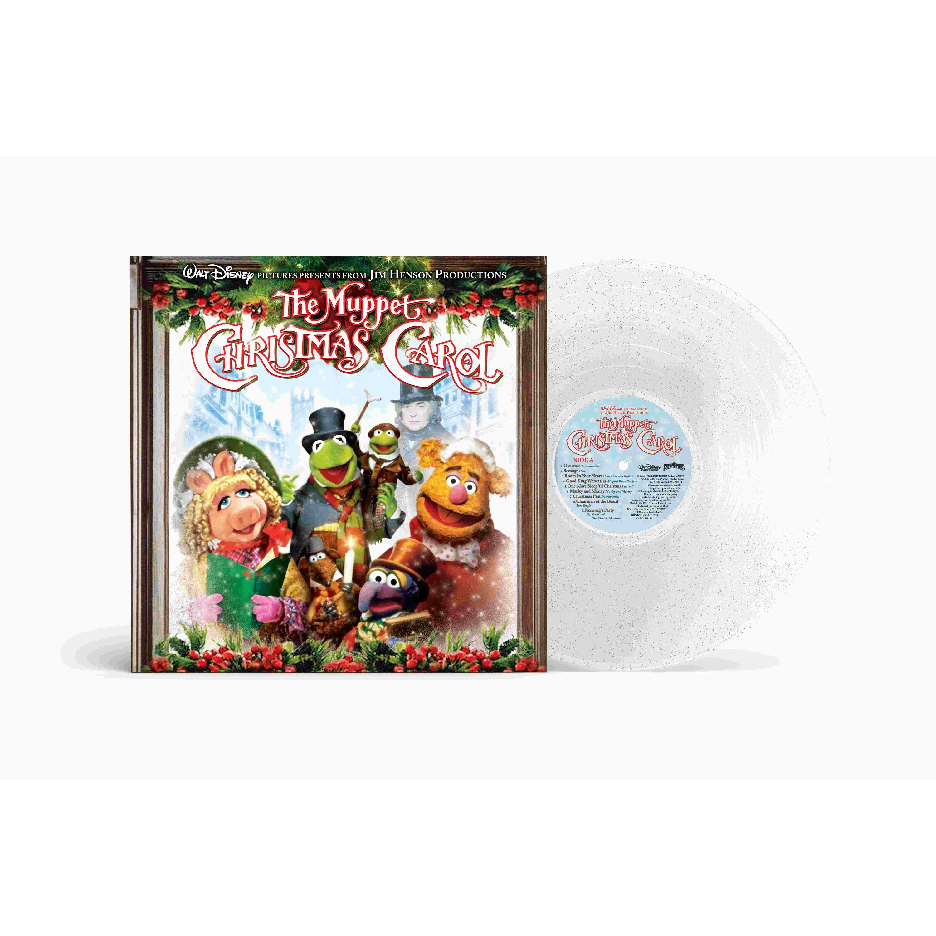 Original Soundtrack & Various Artists The Muppet Christmas Carol Clear Glitter LP 424160