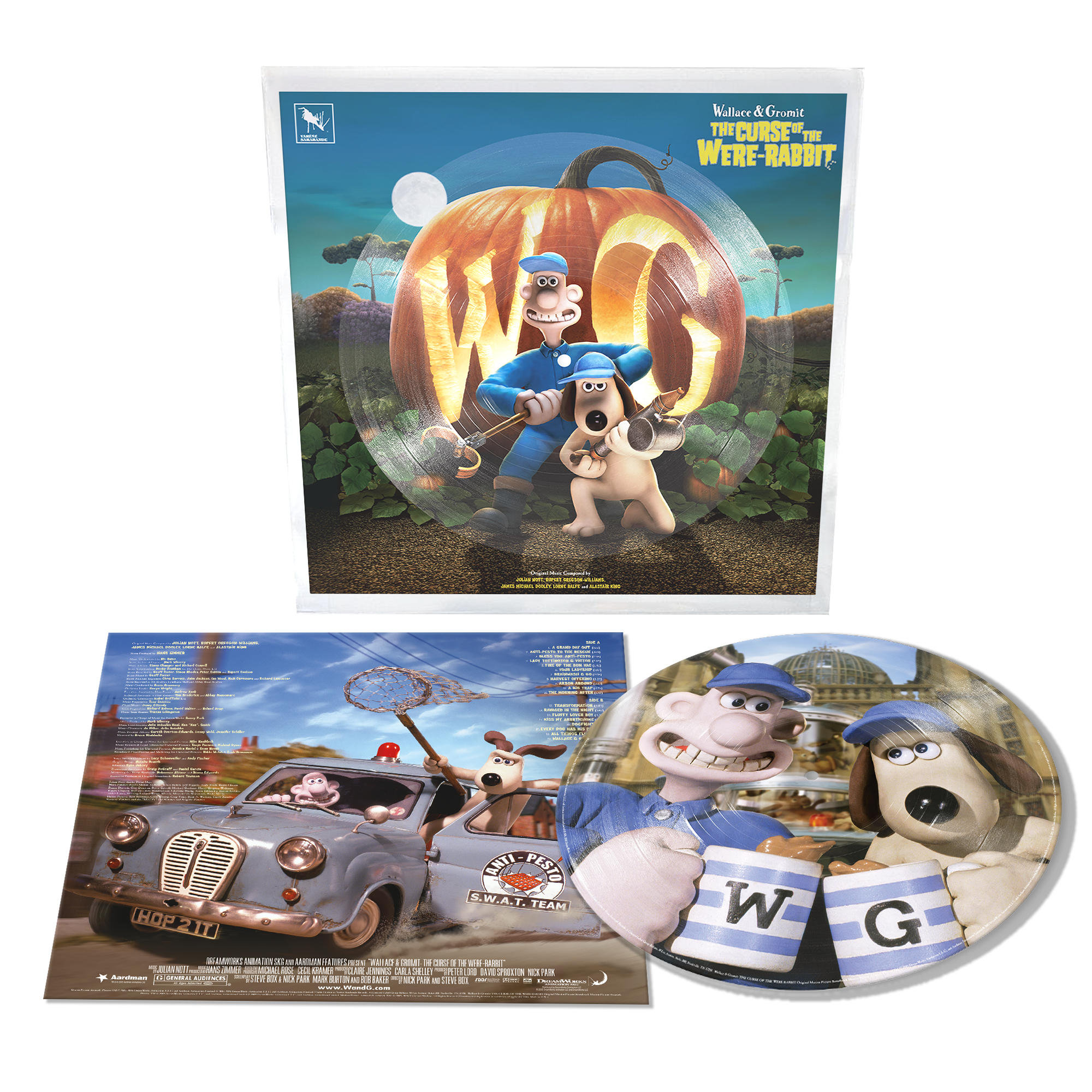 Original Soundtrack Wallace & Gromit: The Curse Of The Were-Rabbit Picture Disc 453581