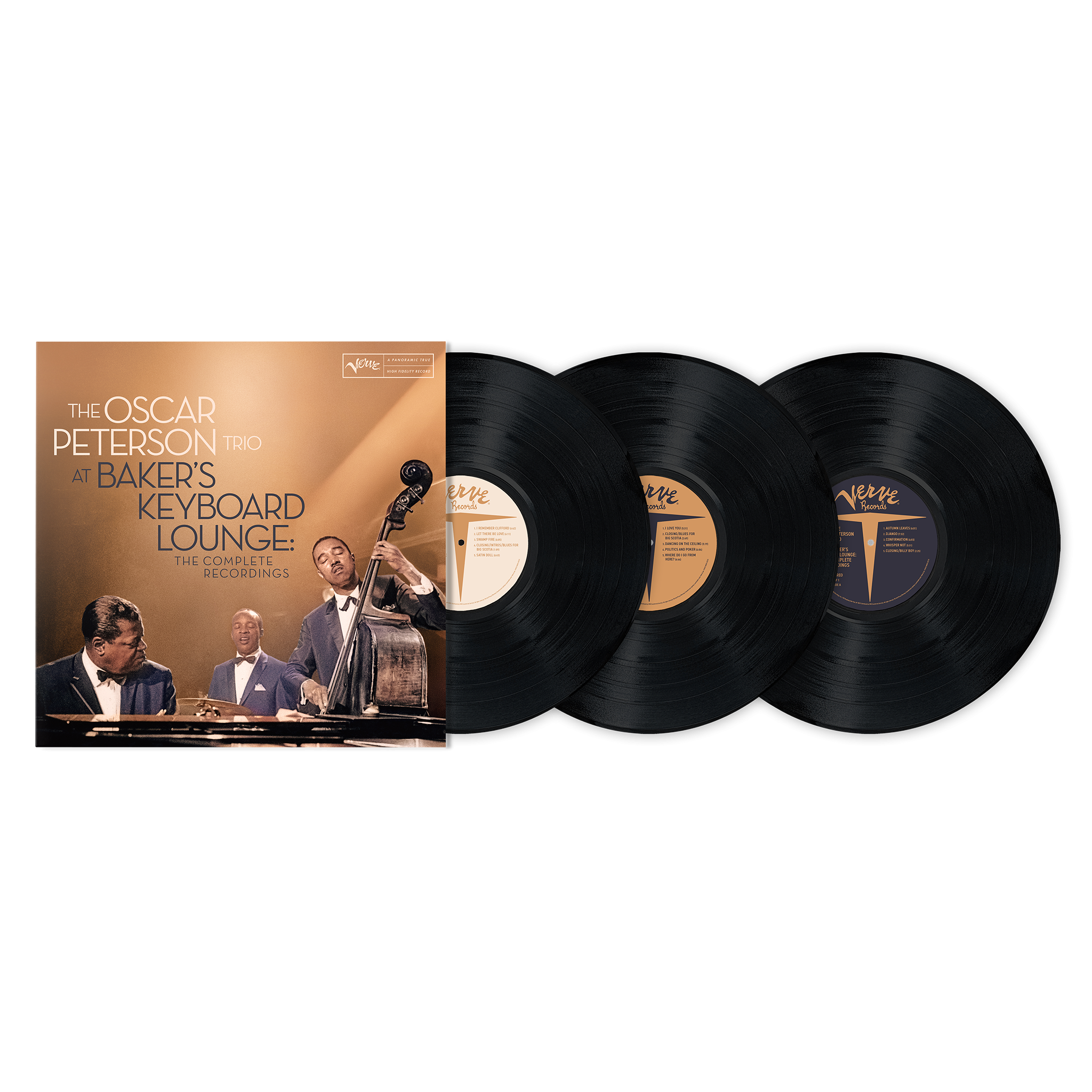 Oscar Peterson At Baker’s Keyboard Lounge: The Complete Masters 3LP 437589