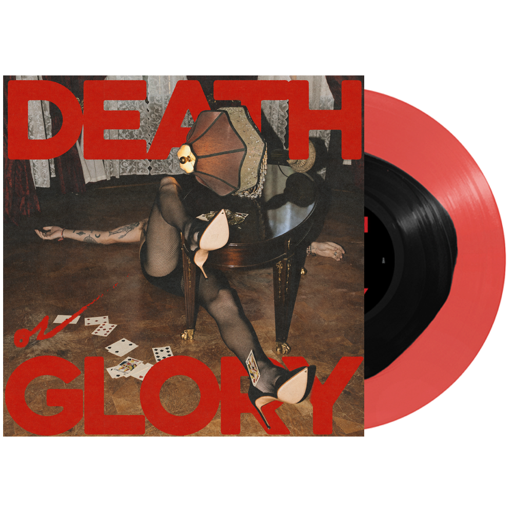 Palaye Royale Death or Glory LP - Red & Black Coloured Vinyl 367244