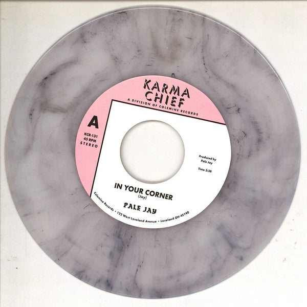 Pale Jay - In Your Corner / Bewilderment (Natual w/ Black Swirl) (Limited Natural w/ Black Swirl Vinyl 7