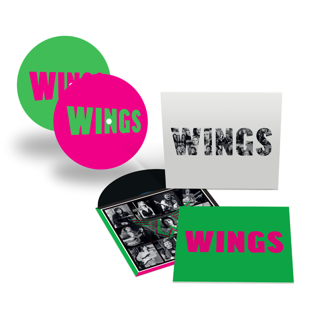 Paul McCartney and Wings WINGS 1LP Collection + Wings Dual Tone Slipmat Fan Pack 420800