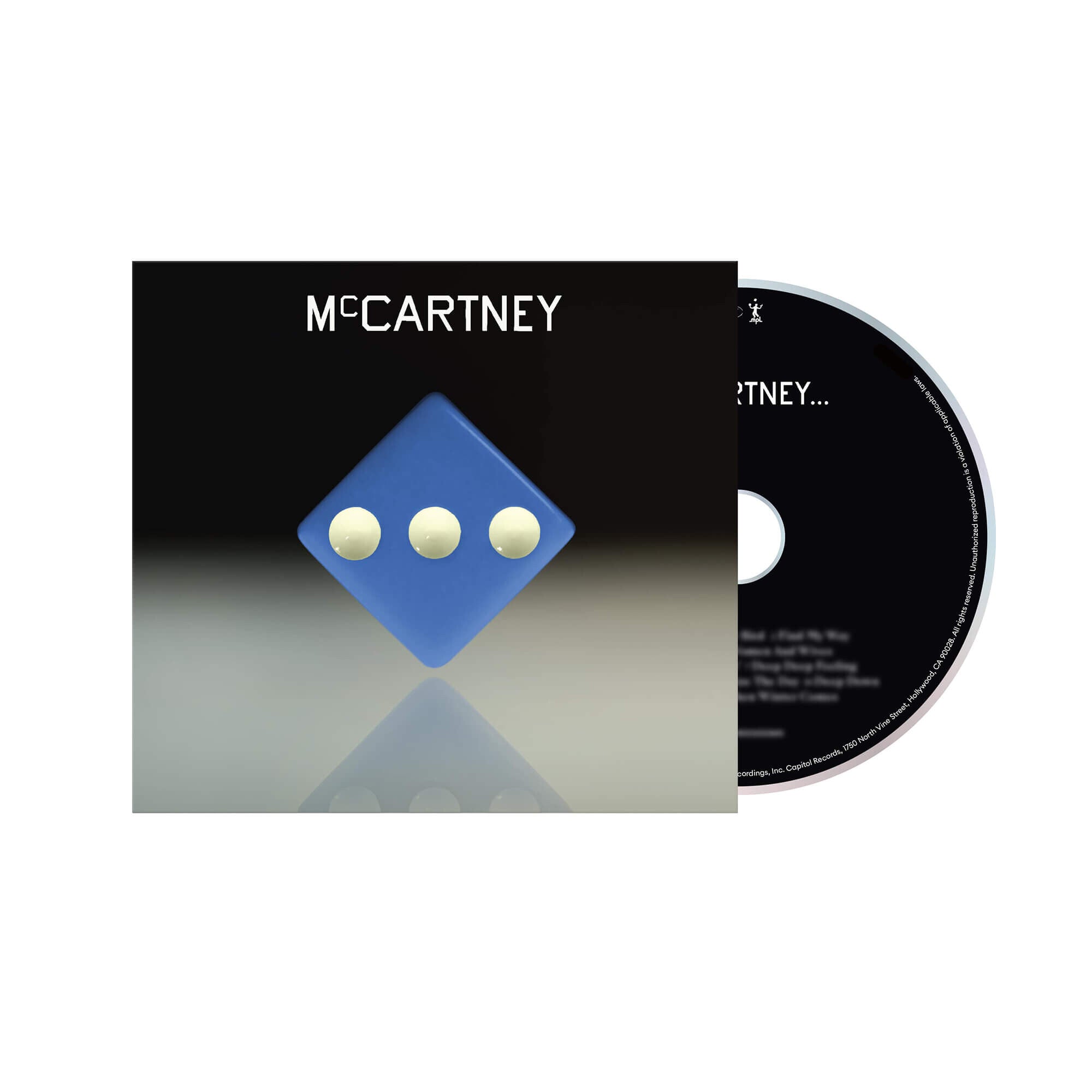 Paul McCartney III (Deluxe Edition Blue CD) CD 151741