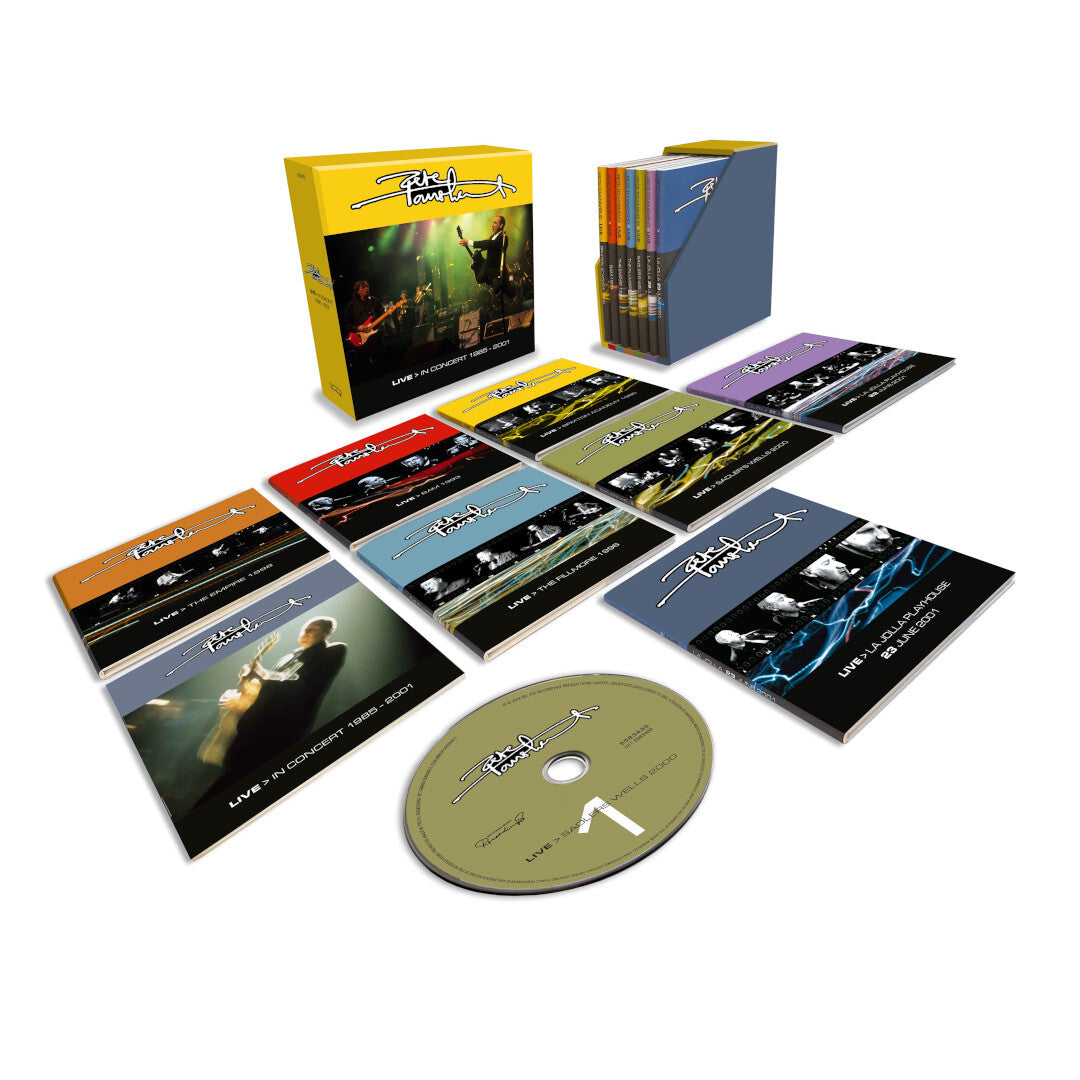 Pete Townshend The Studio Albums 8枚組ボックス Pete Townshend - Studio Albums 8CD Box Set - The Who Official Store