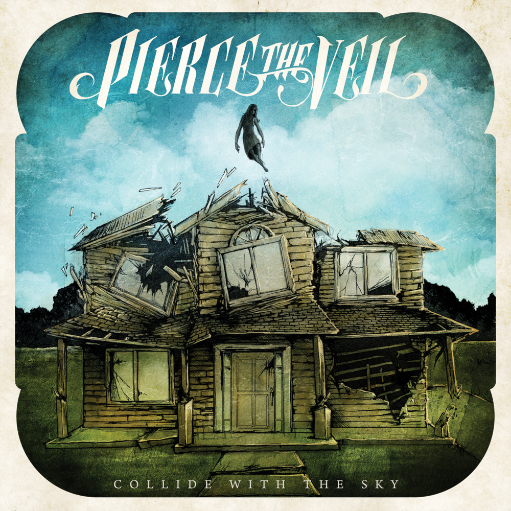 Pierce The Veil Collide With The Sky LP - Opaque Navy Blue Vinyl 375530