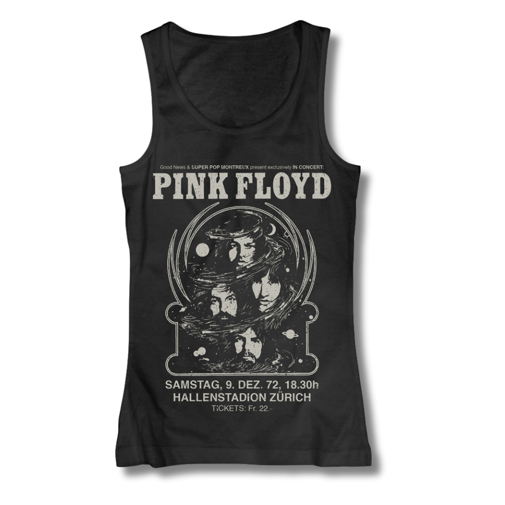 Pink Floyd Hallenstadion Zürich 1972 Girlie Top 447908