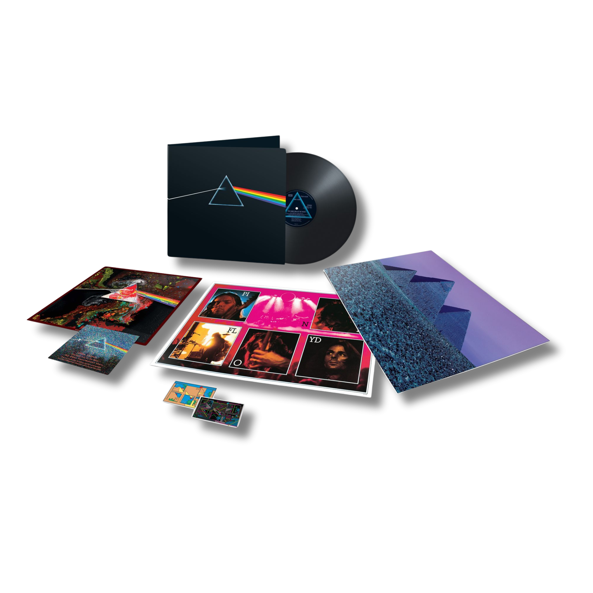 Pink Floyd The Dark Side Of The Moon (50th Anniversary Edition) Black Vinyl LP - Remastered, 180g, Gatefold 447902