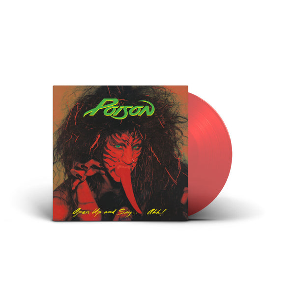 Poison - Open Up And Say… Ahh! (LP - Red Coloured Vinyl)