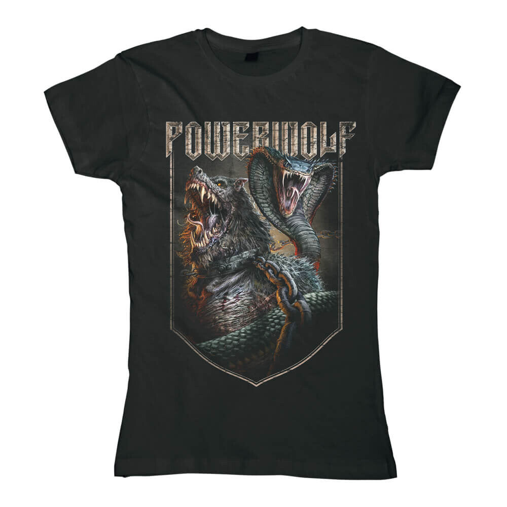 Powerwolf Kiss Of The Cobra King Girlie Shirt 18398