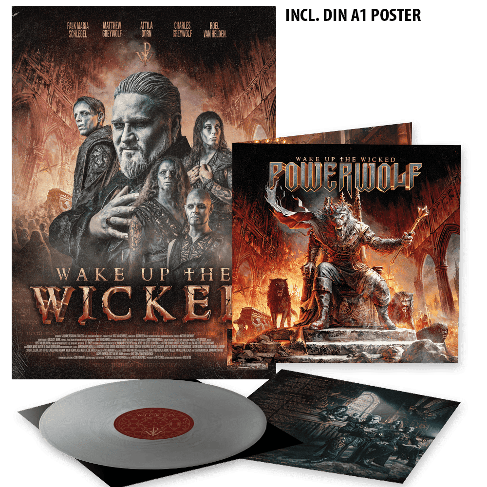 Powerwolf Wake Up The Wicked 1-LP Gatefold Silber (inkl. Poster) 354285