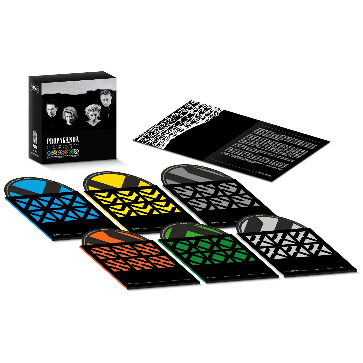 Propaganda A Secret Sense of Rhythm, A Secret Sense of Sin (The Complete ZTT Propaganda) 6CD 421370