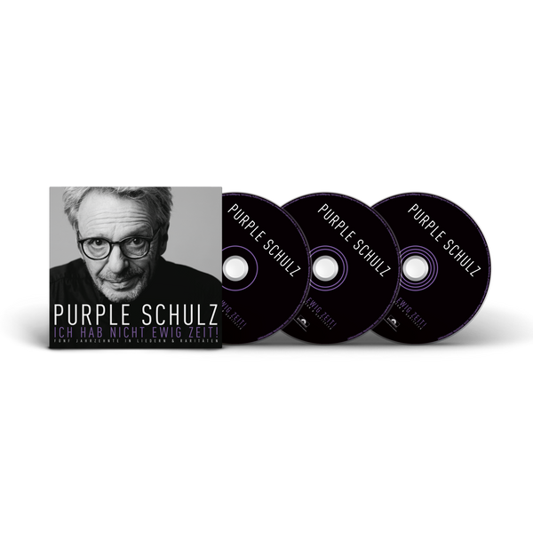 Purple Schulz - Ich hab nicht ewig Zeit! Fünf Jahrzehnte in Liedern & Raritäten (CD Digipack)