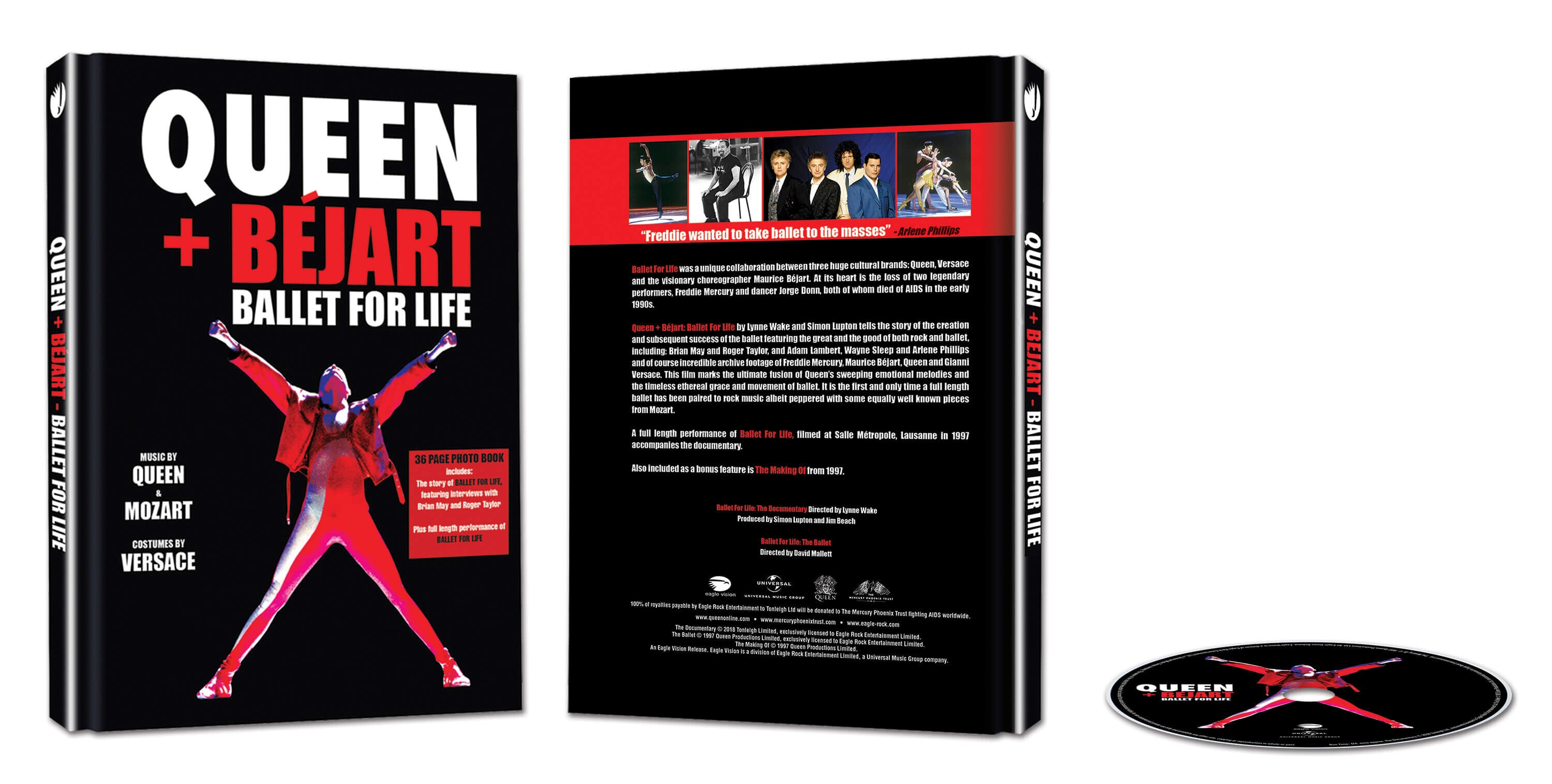 Queen + Bejart Ballet For Life (Ltd. Deluxe Edition BluRay) BluRay 157040