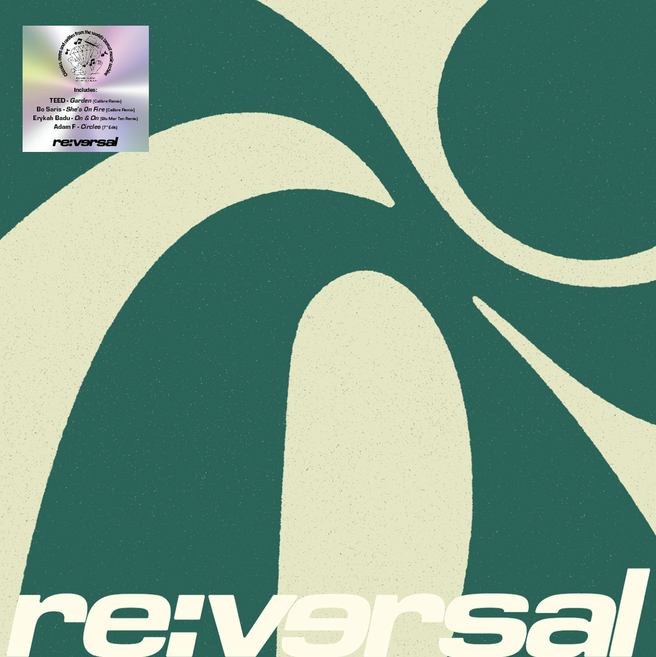 RE:VERSAL & Various Artists RE:VERSAL 004 Black Vinyl 12" EP 457293