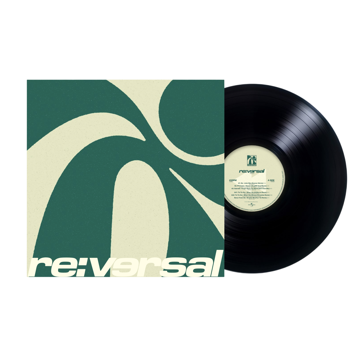 RE:VERSAL & Various Artists RE:VERSAL 004 Black Vinyl 12" EP 457291