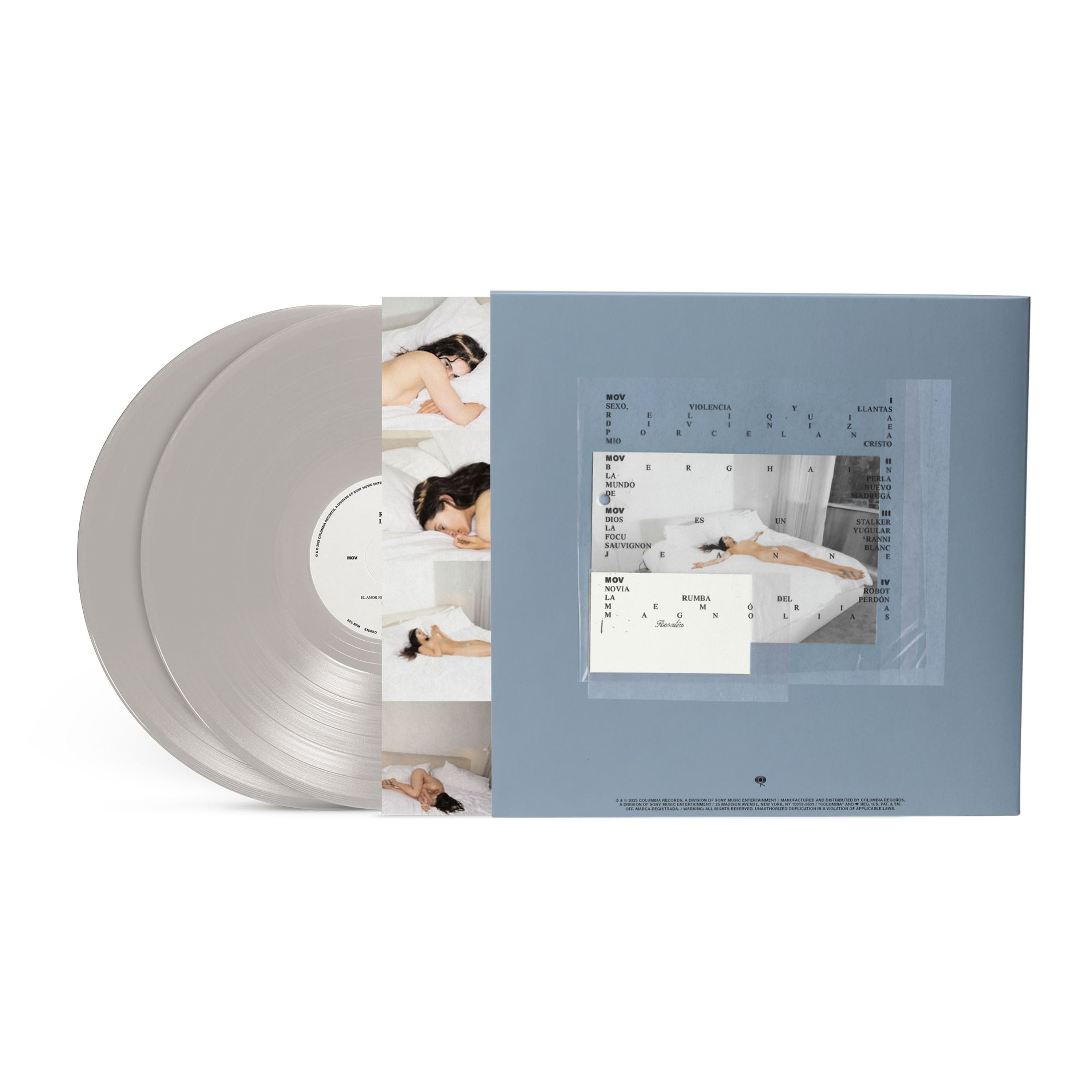 ROSALÍA Lux Crystal Clear Vinyl 2LP - Deluxe Package Gatefold + Poster 435307