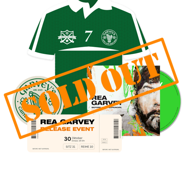 Rea Garvey - Before I Met Supergirl Soundtrack (CD Digipack + Event Ticket + Limitiertes Trikot + Bierdeckel mit QR-Code)