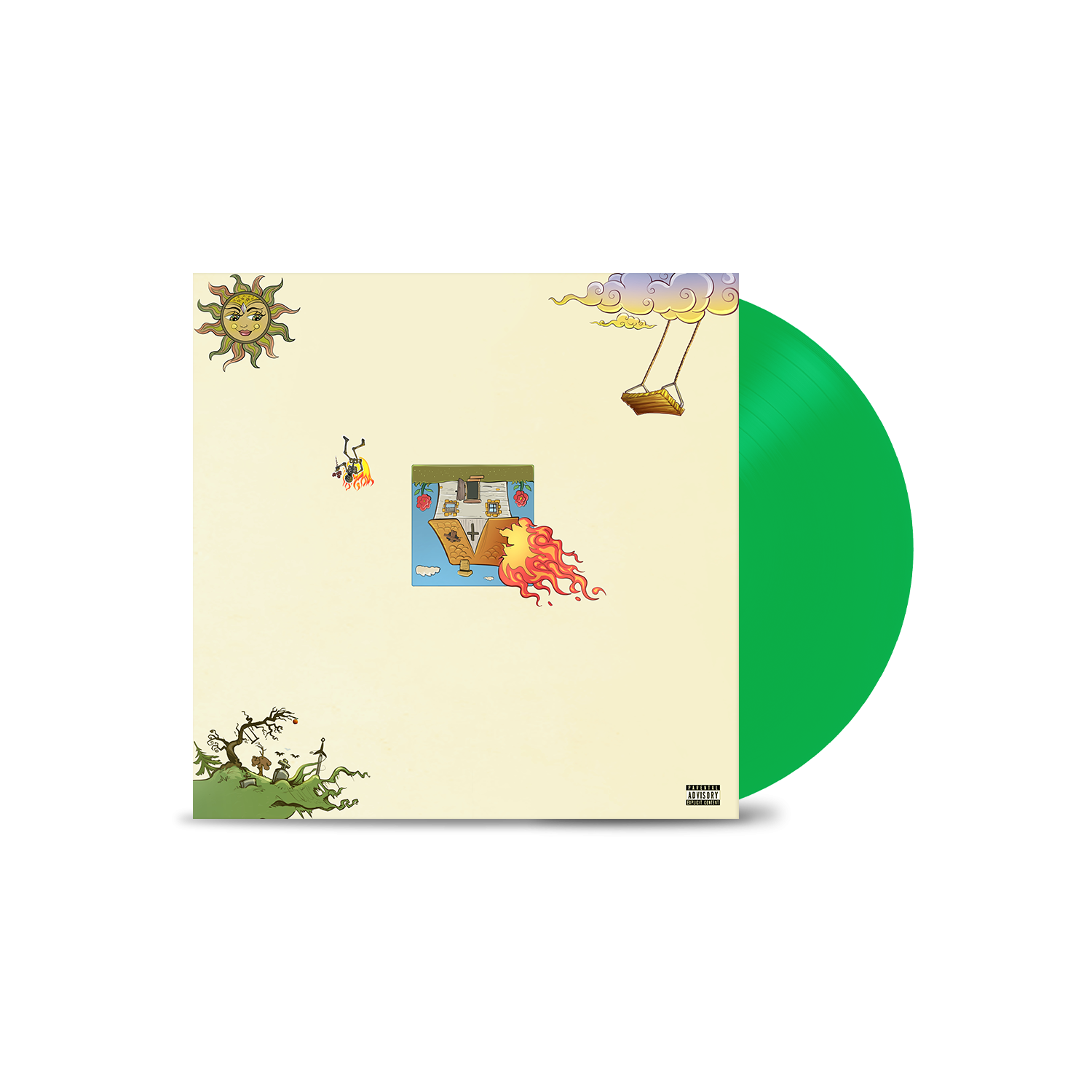 Rema Rave & Roses Ltd. Transparent Green LP 274234