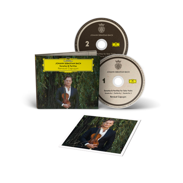 Renaud Capuçon - Bach: Sonatas & Partitas (2CD Digipack + Signed Art Card)