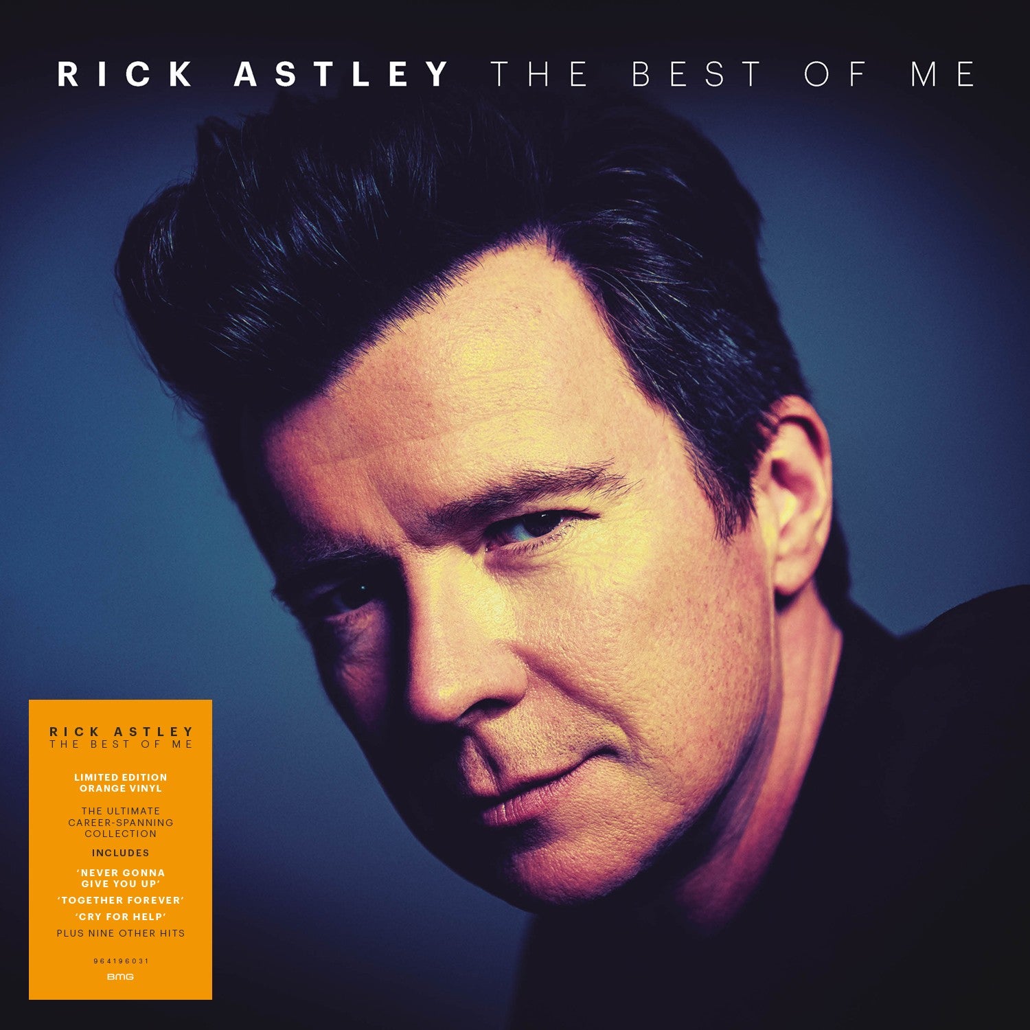 Rick Astley The Best Of Me Limited Orange Vinyl LP 424574