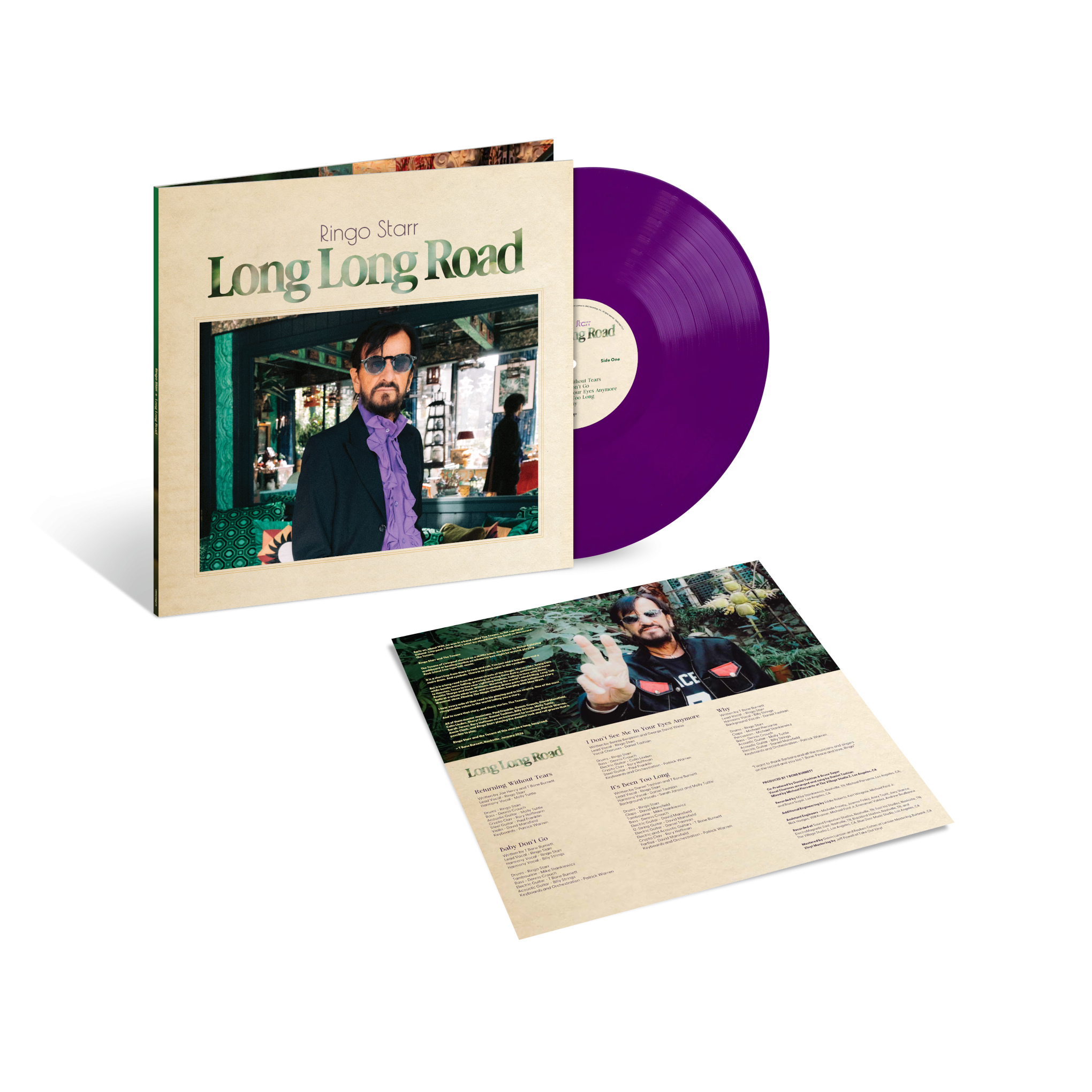 Ringo Starr Long Long Road Ultraviolet Dream Color LP 437427
