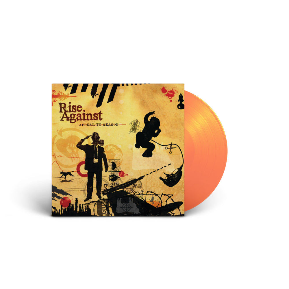 Rise Against Appeal To Reason 1LP - Colour Orange Transparent Vinyl 381436
