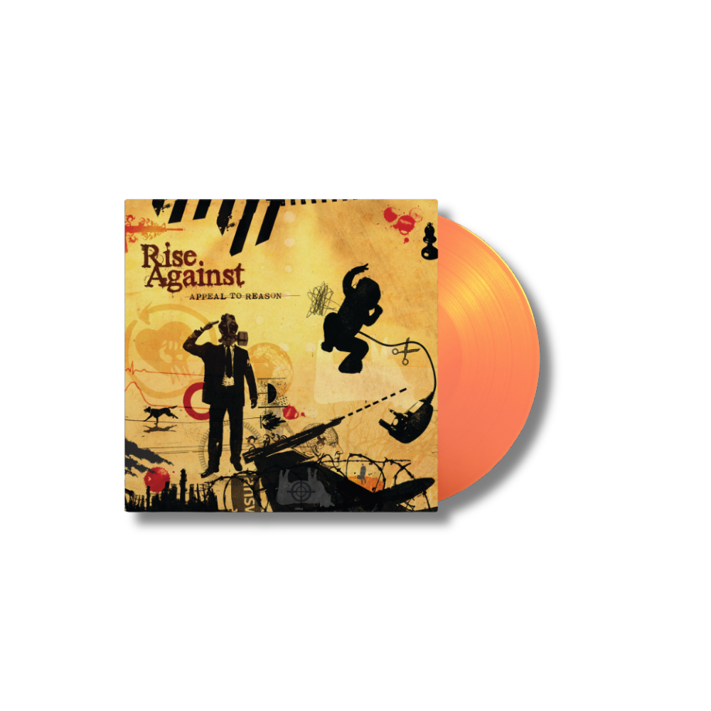 Rise Against Appeal To Reason Orange Transparent Vinyl LP 460153