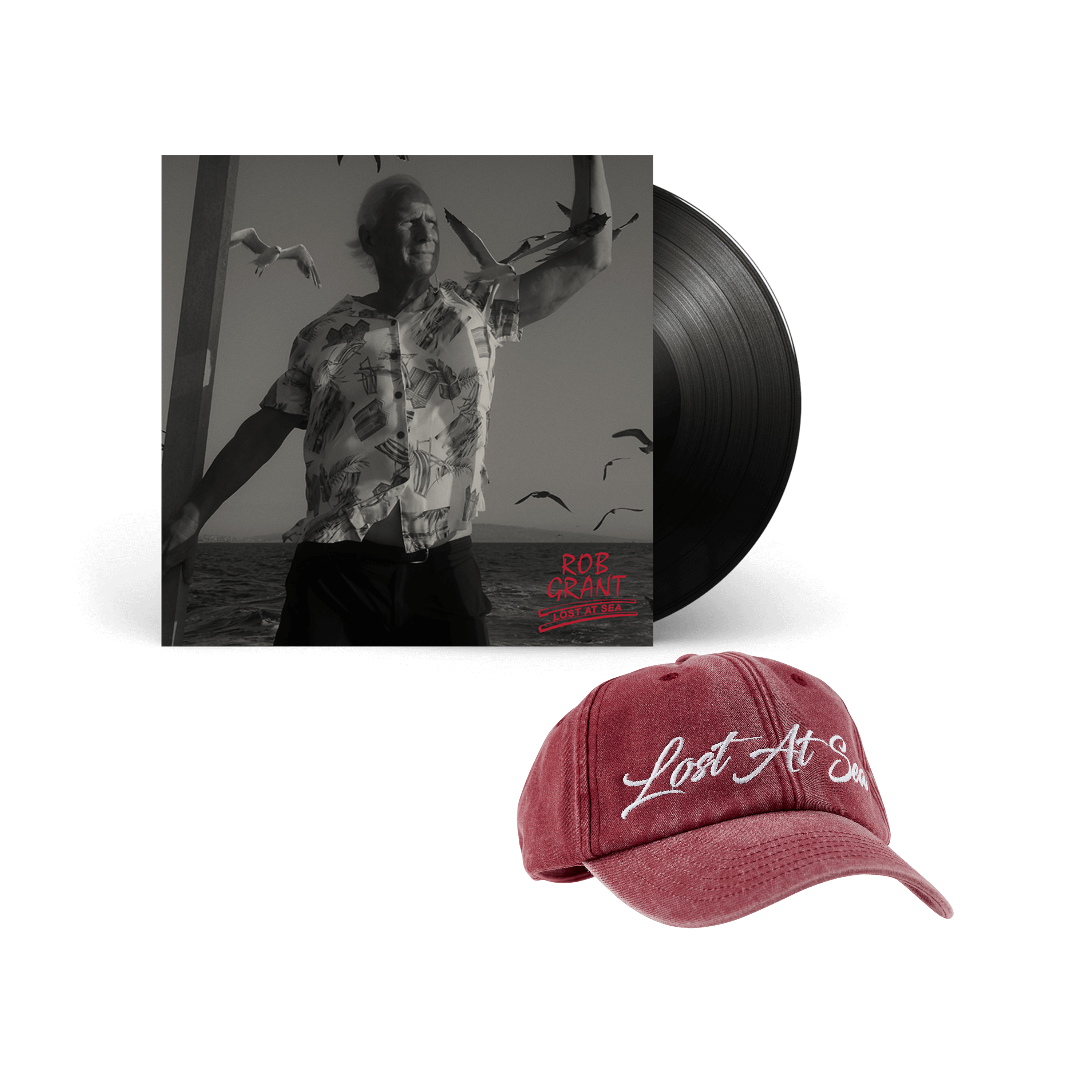 Rob Grant Lost At Sea VINYL + Lost At Sea Cap - Lana's Version 287338