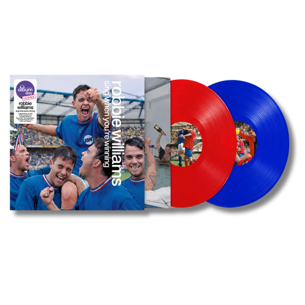 Robbie Williams - Sing When You're Winning (2LP Red & Blue Vinyl)