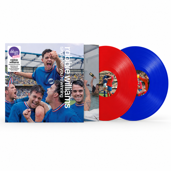Robbie Williams - Sing When You're Winning (2LP Red & Blue Vinyl)