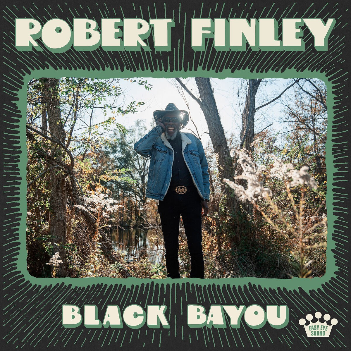 Robert Finley Black Bayou Limited Light Green Splatter Vinyl LP 399793