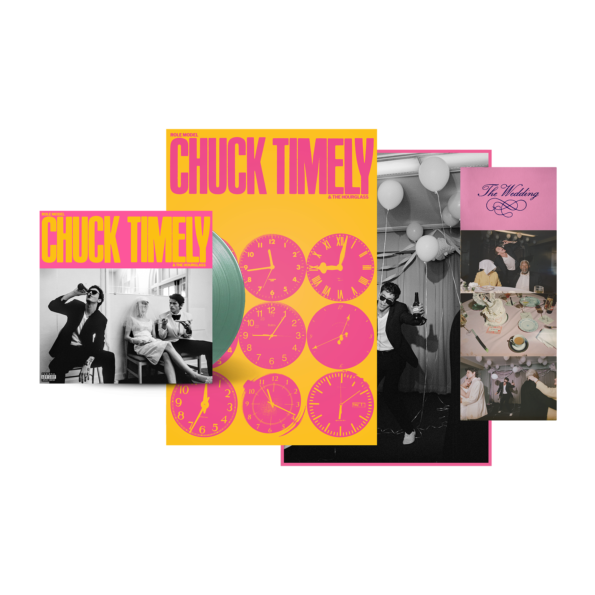 Role Model Chuck Timely & the Hourglass Pistachio Vinyl (RM Exclusive) + Signed Art Card 447924
