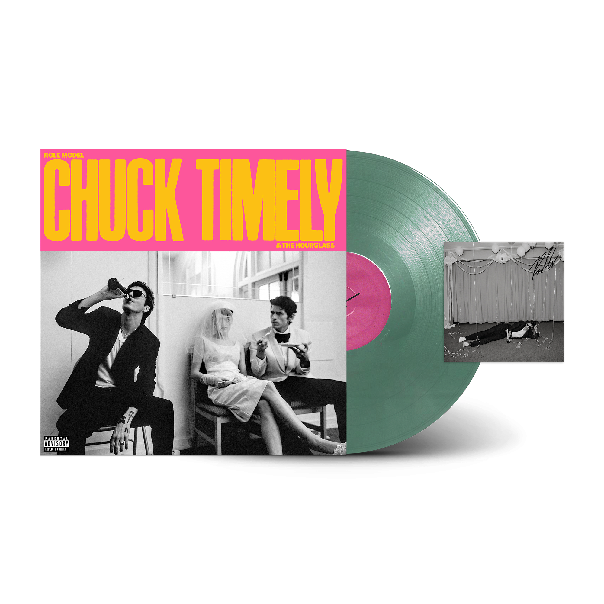 Role Model Chuck Timely & the Hourglass Pistachio Vinyl (RM Exclusive) + Signed Art Card 448244